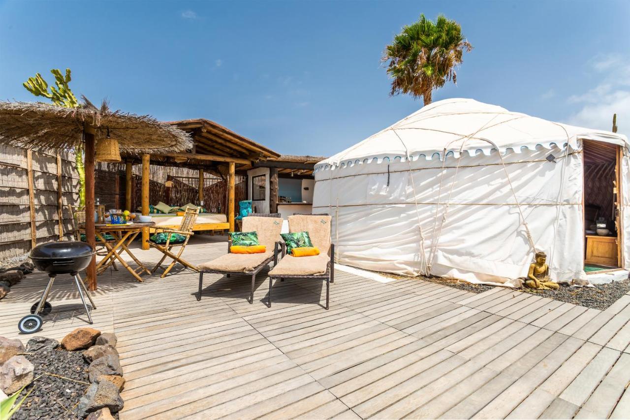 Finca De Arrieta Village - Yurts And Stone Cottages - Shared Pool - Walking Distance To Arrieta Beach - Eco Friendly Tabayesco Eksteriør bilde