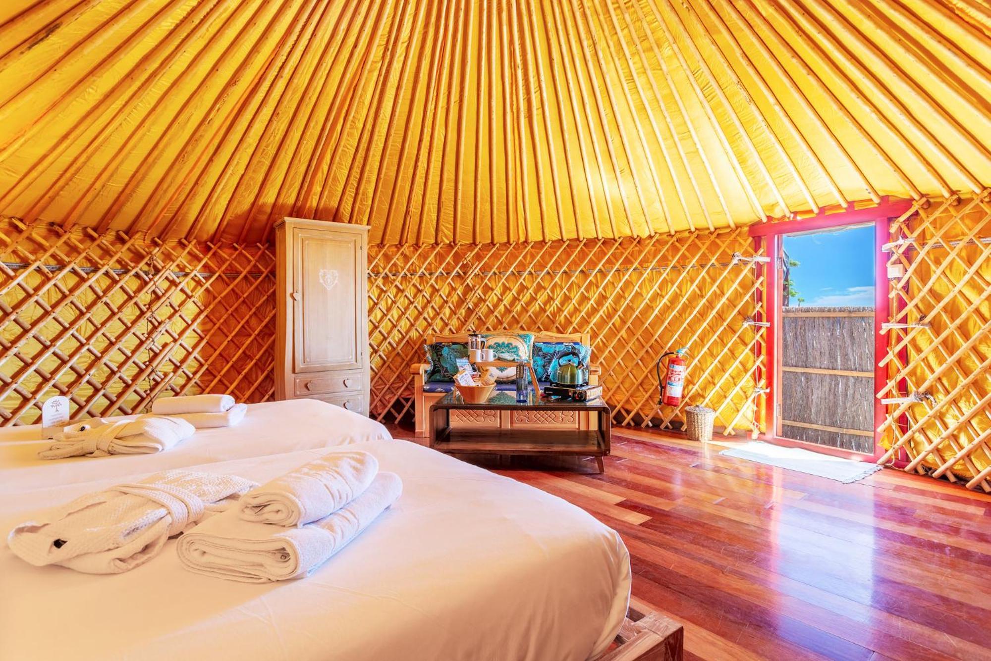 Finca De Arrieta Village - Yurts And Stone Cottages - Shared Pool - Walking Distance To Arrieta Beach - Eco Friendly Tabayesco Eksteriør bilde