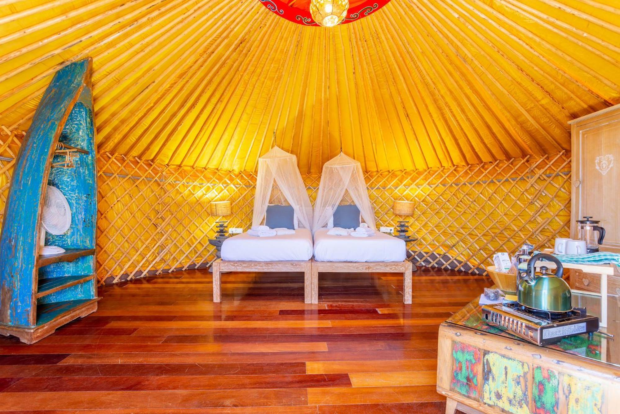 Finca De Arrieta Village - Yurts And Stone Cottages - Shared Pool - Walking Distance To Arrieta Beach - Eco Friendly Tabayesco Eksteriør bilde