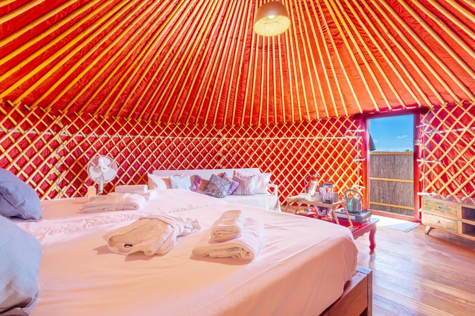 Finca De Arrieta Village - Yurts And Stone Cottages - Shared Pool - Walking Distance To Arrieta Beach - Eco Friendly Tabayesco Eksteriør bilde