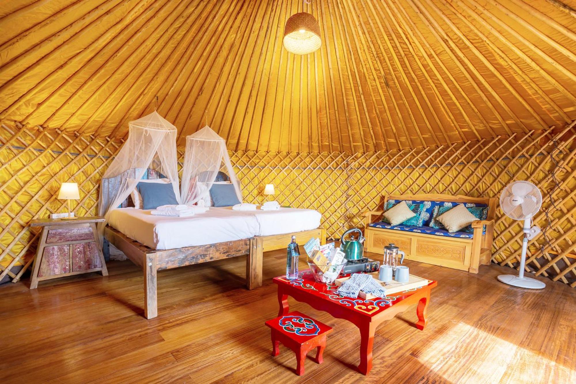Finca De Arrieta Village - Yurts And Stone Cottages - Shared Pool - Walking Distance To Arrieta Beach - Eco Friendly Tabayesco Eksteriør bilde