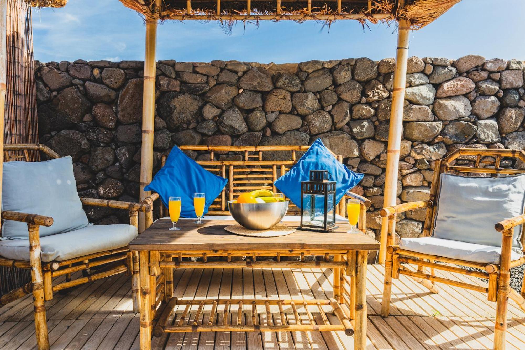 Finca De Arrieta Village - Yurts And Stone Cottages - Shared Pool - Walking Distance To Arrieta Beach - Eco Friendly Tabayesco Eksteriør bilde