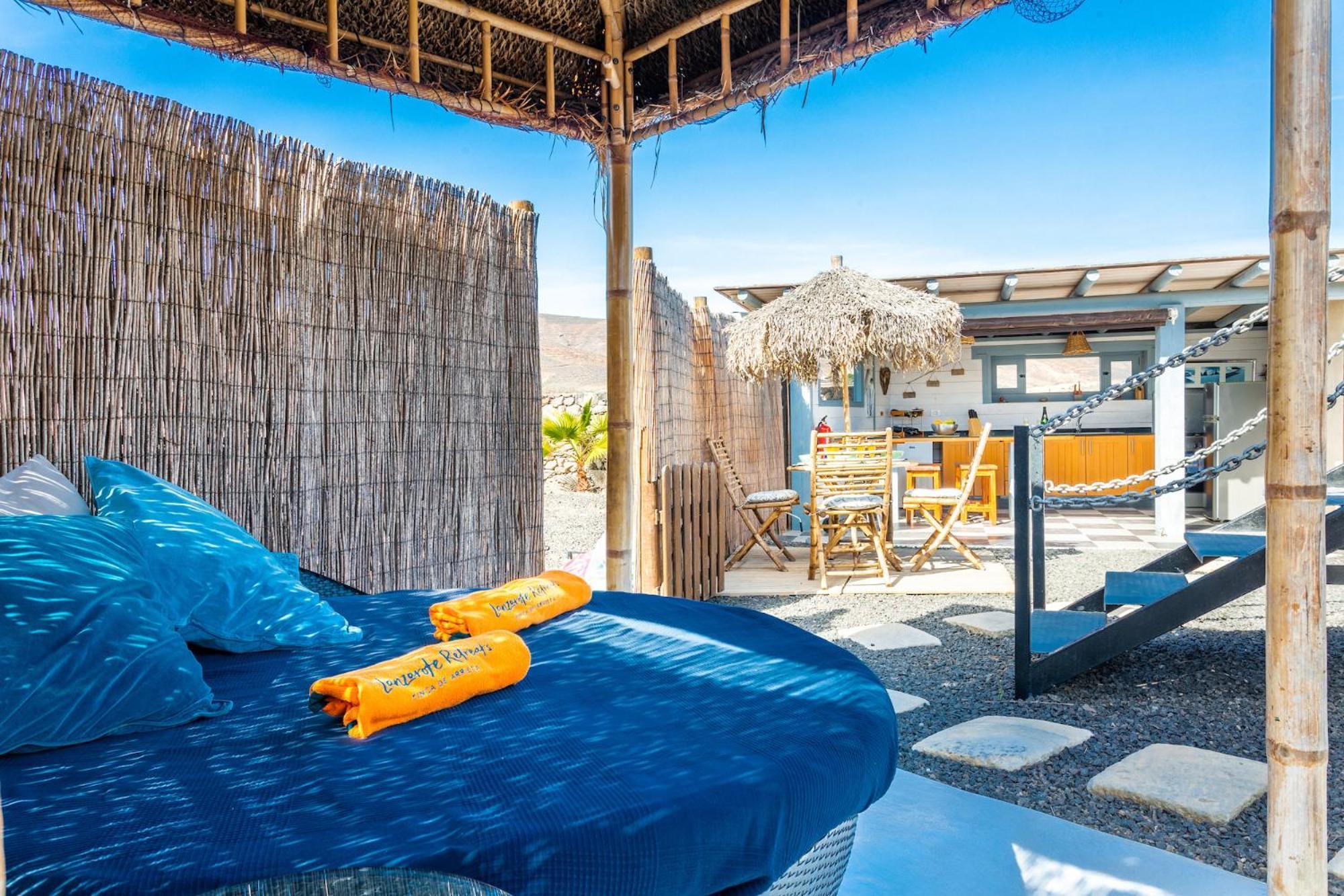 Finca De Arrieta Village - Yurts And Stone Cottages - Shared Pool - Walking Distance To Arrieta Beach - Eco Friendly Tabayesco Eksteriør bilde